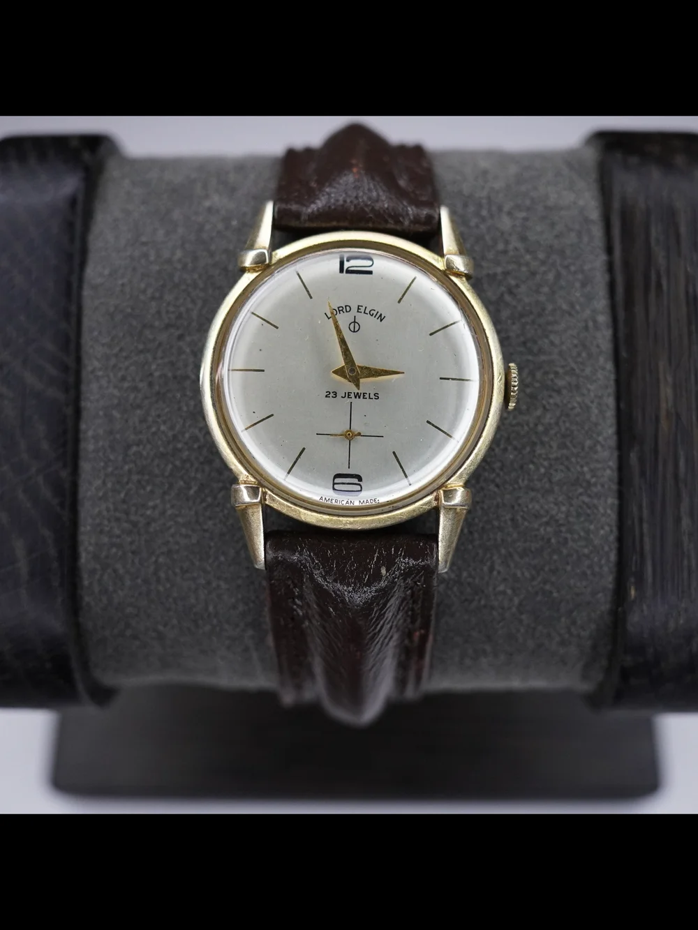 Vintage Lord Elgin 23 Jewels Manual Wind 10K RGP Men's Dress Watch 1950s